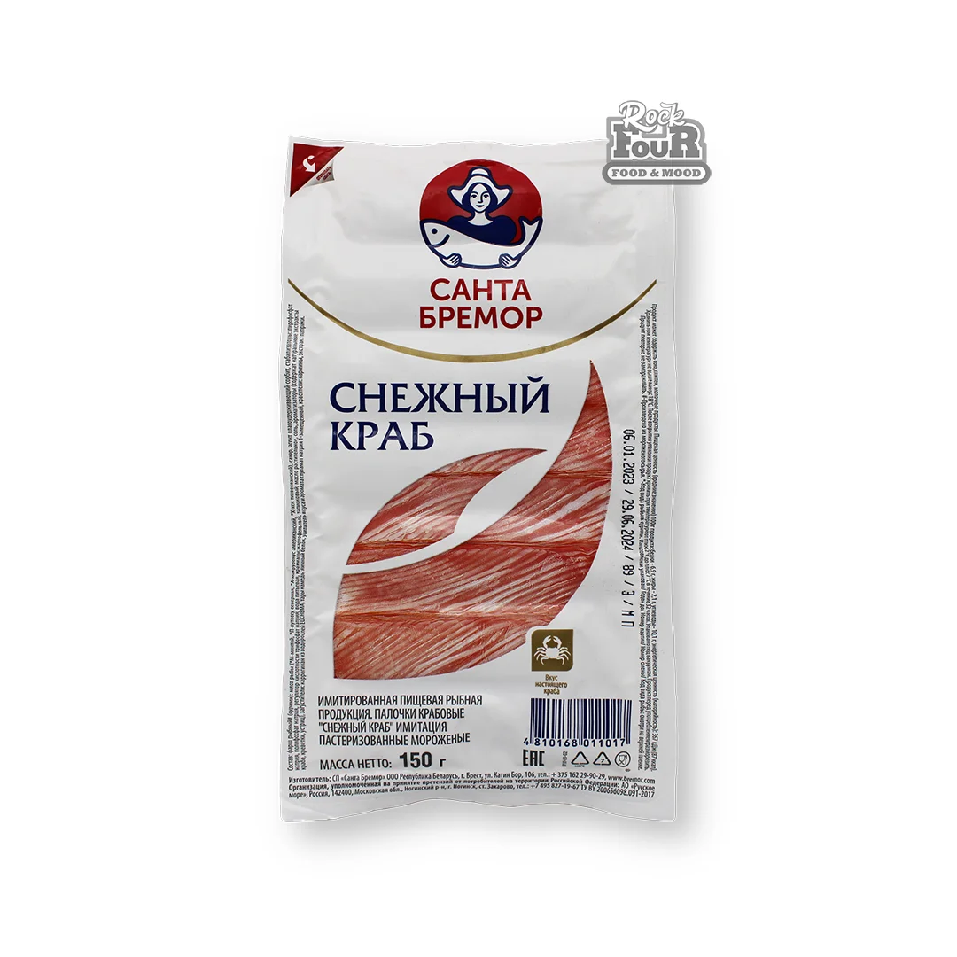 Crab sticks "Santa Bremor Snow Crab" 150g